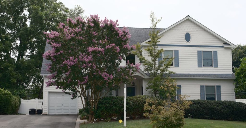 pexels photo 33350018 33350018 1 Front view of a suburban house representing property division in divorce